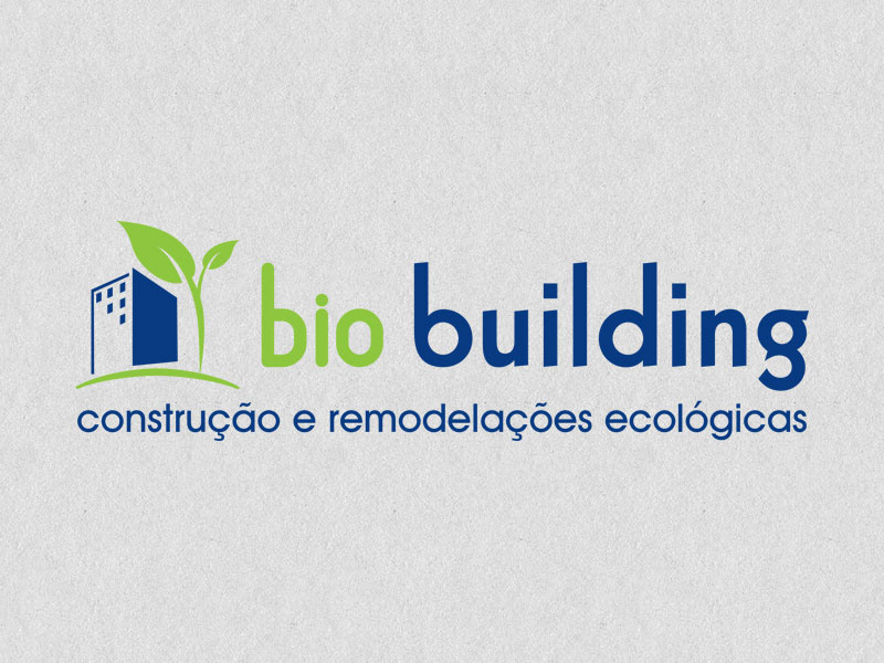 Bio Building logotipo identidade