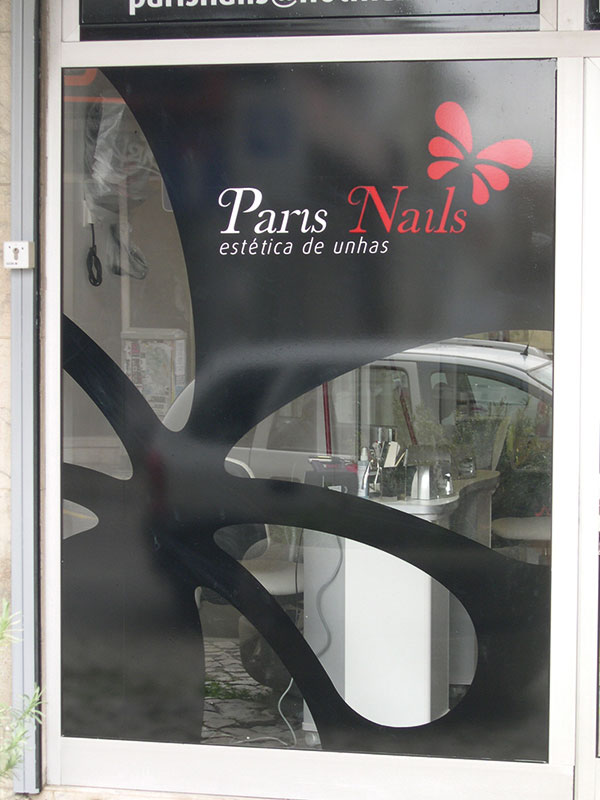 Paris Nails Decoração de montra