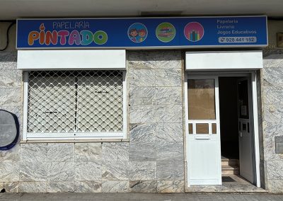 Papelaria Pintado Reclamo Luminoso