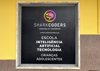 Sharkcoders Seixal Decoração de montra