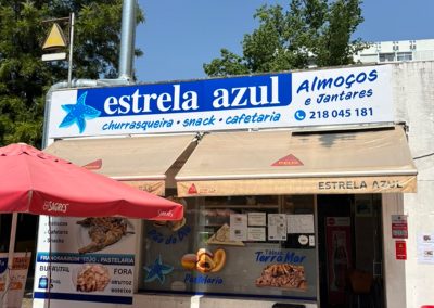 Estrela Azul Impressão e Montagem Placa de PVC