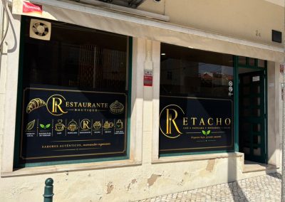 Retacho Restaurante | Decoração de Montras
